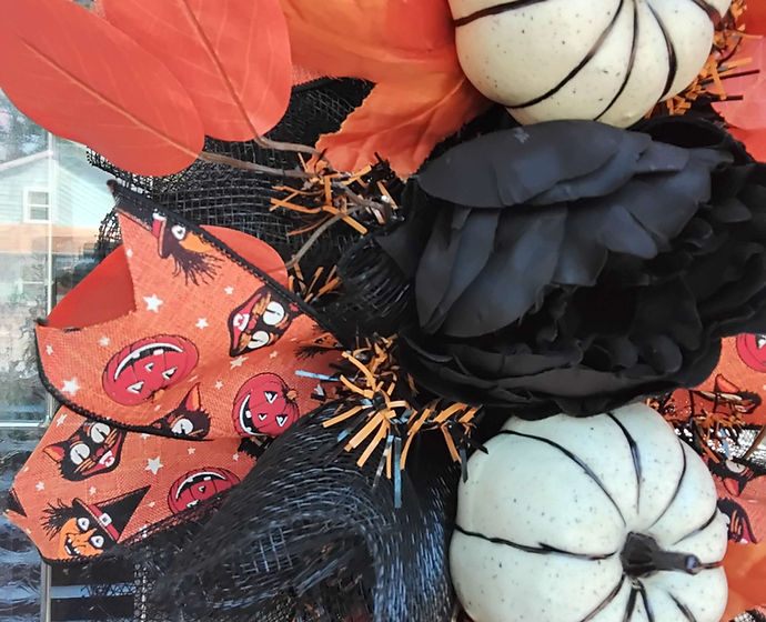 Halloween Harvest Wreath
