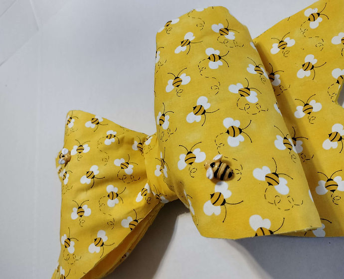 Bumblebee Bow, Yellow Bow