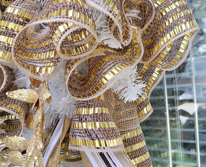 Santa Holiday Wreath