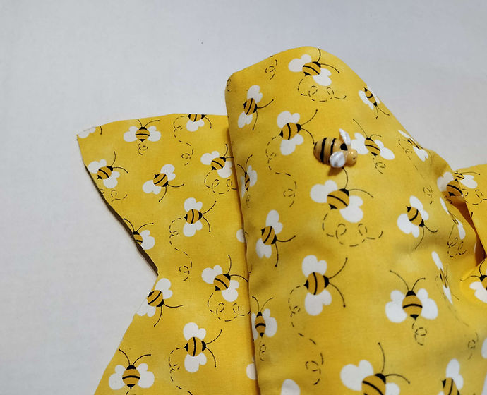 Bumblebee Bow, Yellow Bow