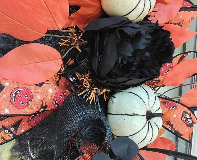 Halloween Harvest Wreath