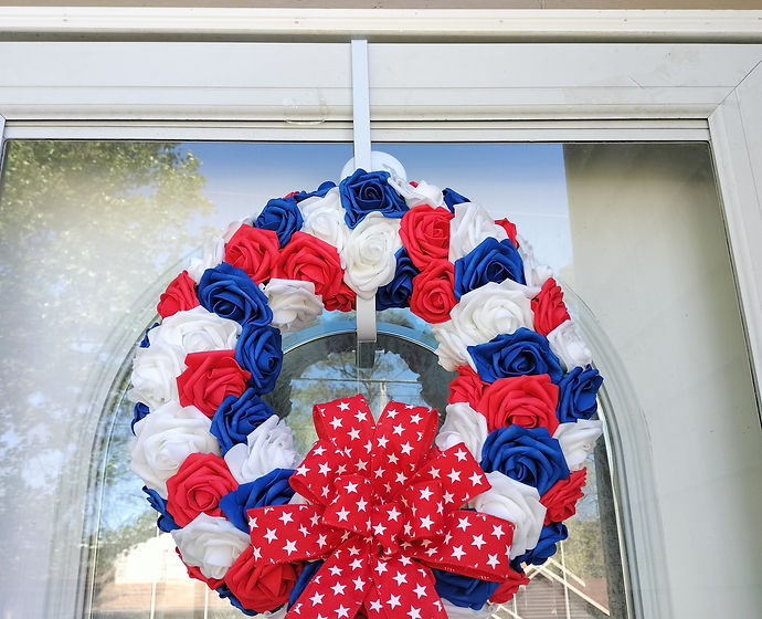 Rose Patriotic Wreath