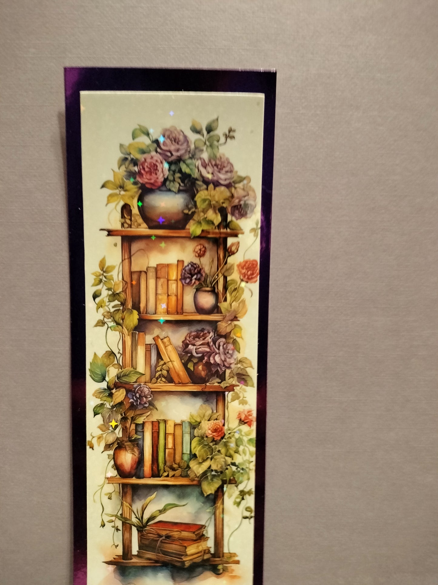Vintage Bookshelf Bookmarks (2)