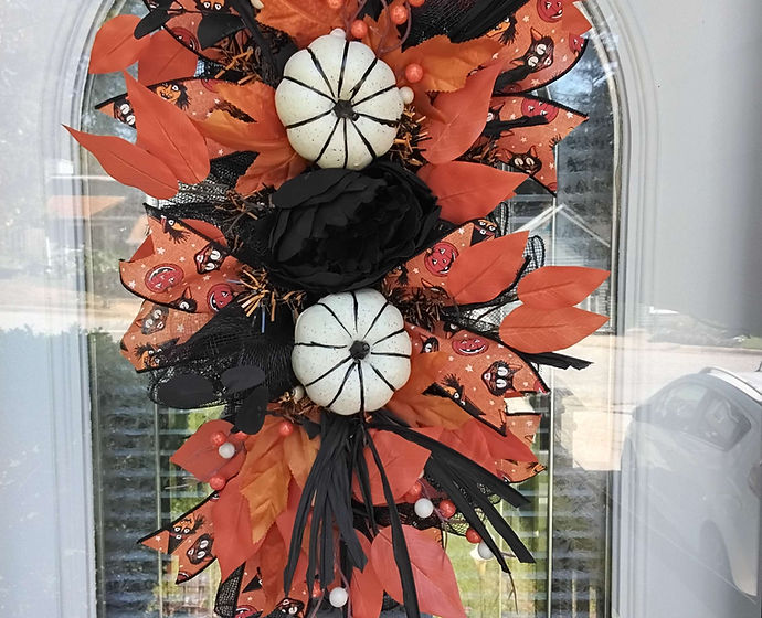 Halloween Harvest Wreath