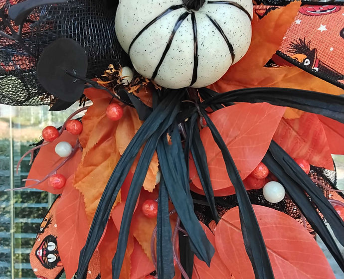 Halloween Harvest Wreath