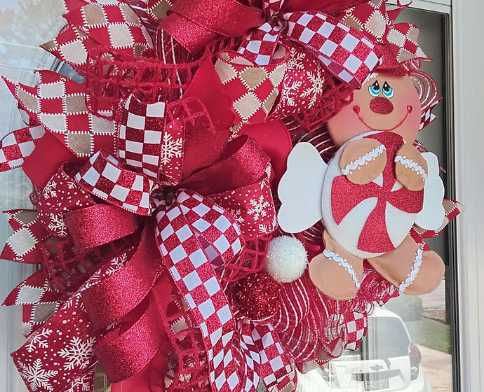 Festive Gingerbread Girl