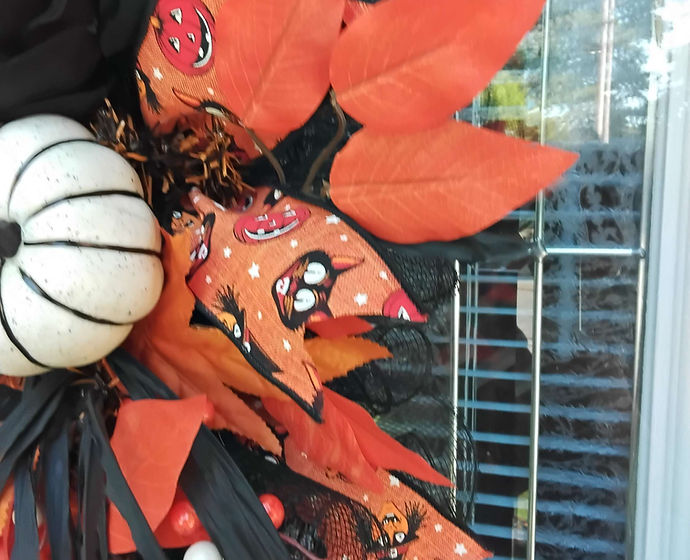 Halloween Harvest Wreath