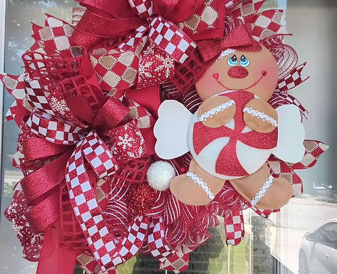 Festive Gingerbread Girl