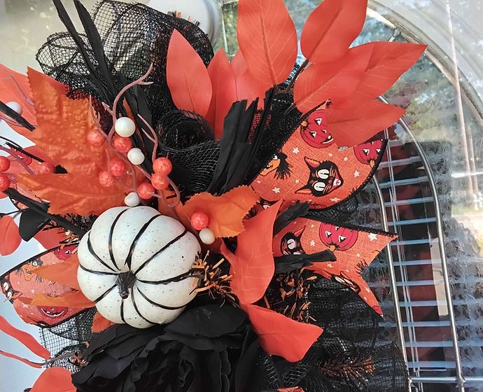 Halloween Harvest Wreath