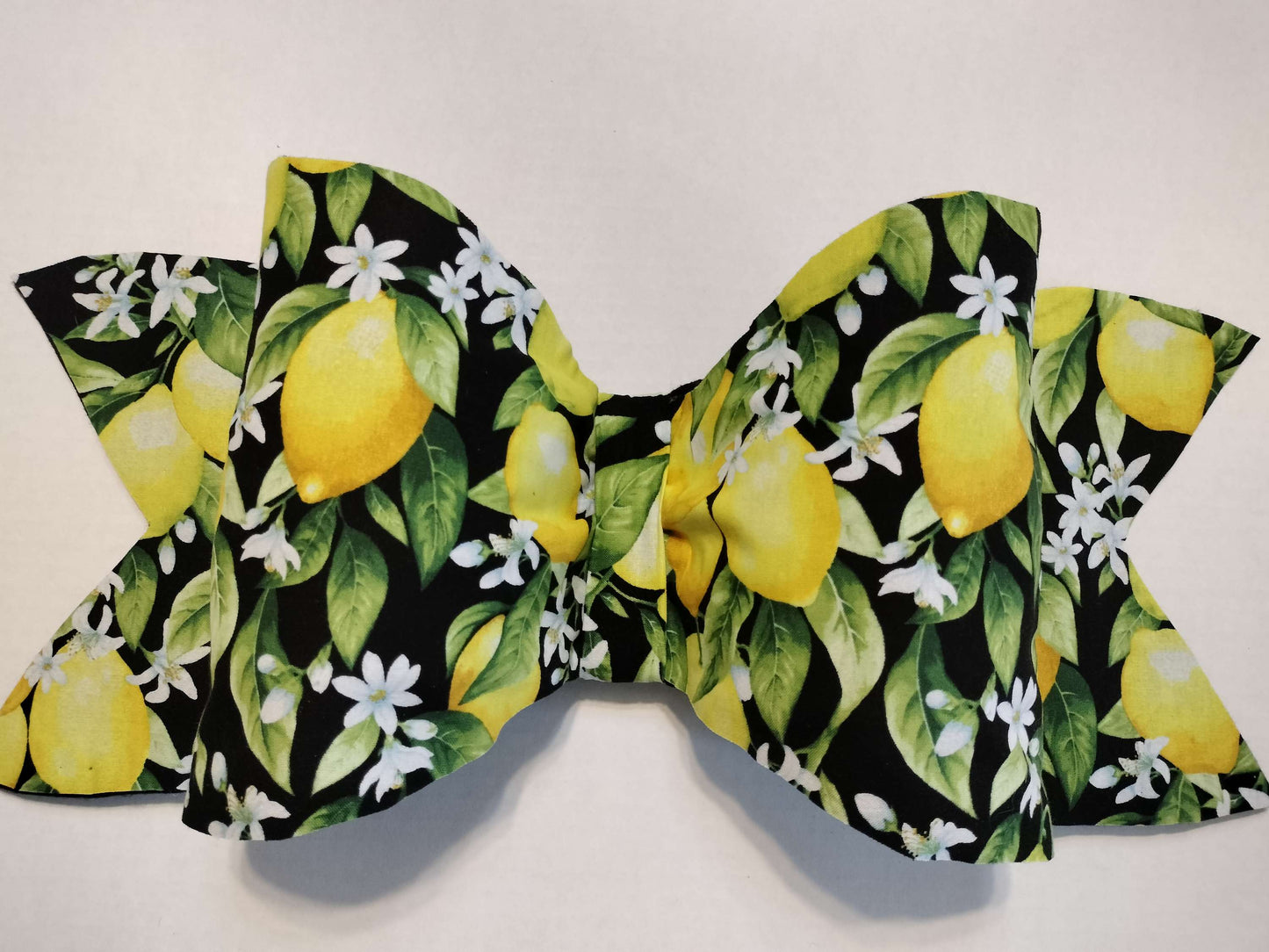 Lemon Bow, Yellow and Black