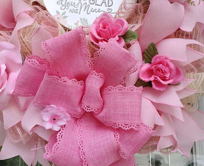 Mother's Day, Spring Wreath, Front Door,