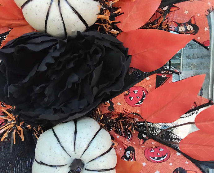 Halloween Harvest Wreath