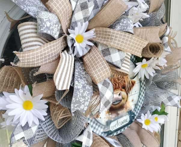 Cow Wreath