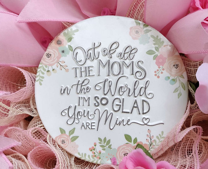 Mother's Day, Spring Wreath, Front Door,