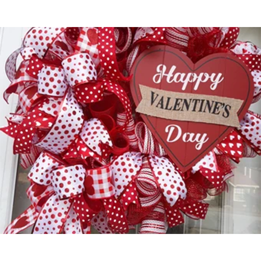 Valentine's Day Wreath