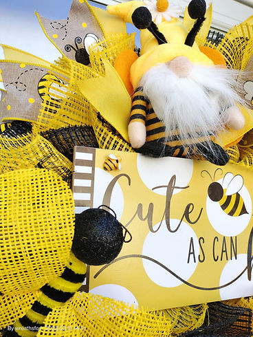 Bumble Bee Wreath