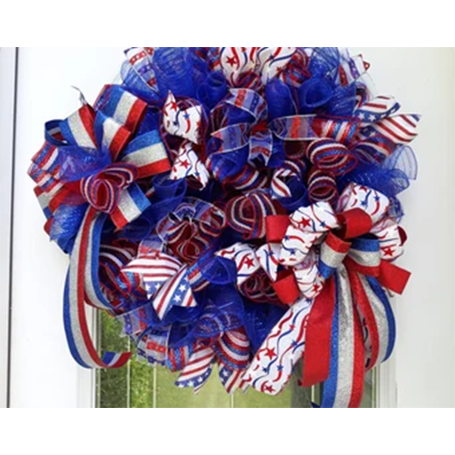 Everyday Patriotic Wreath