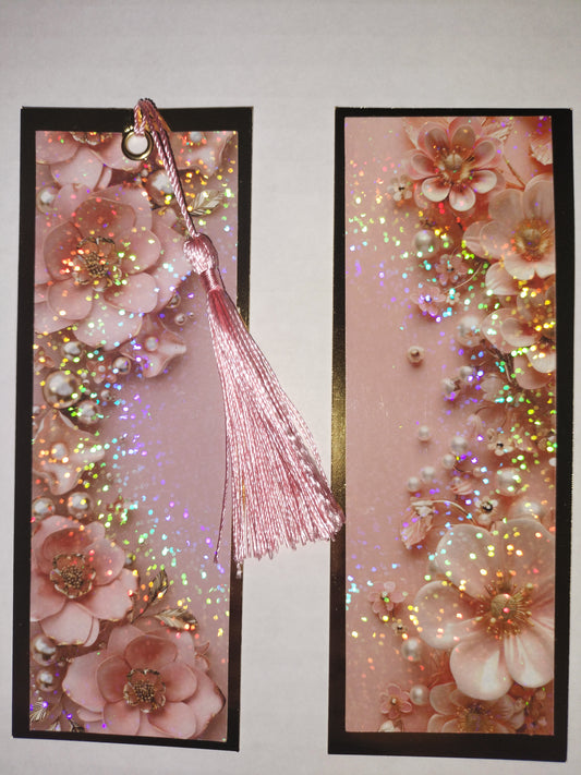 Blush Sparkle Bookmarks (2)