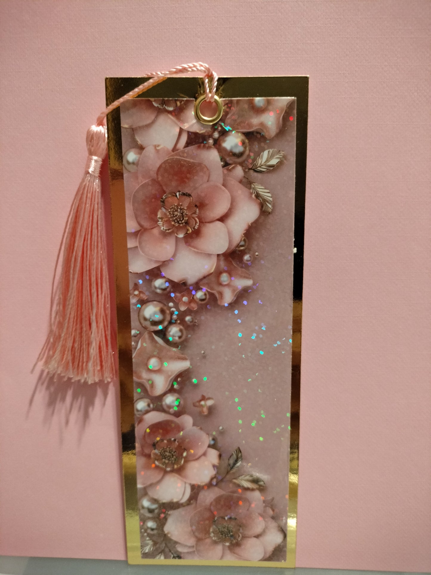 Blush Sparkle Bookmarks (2)