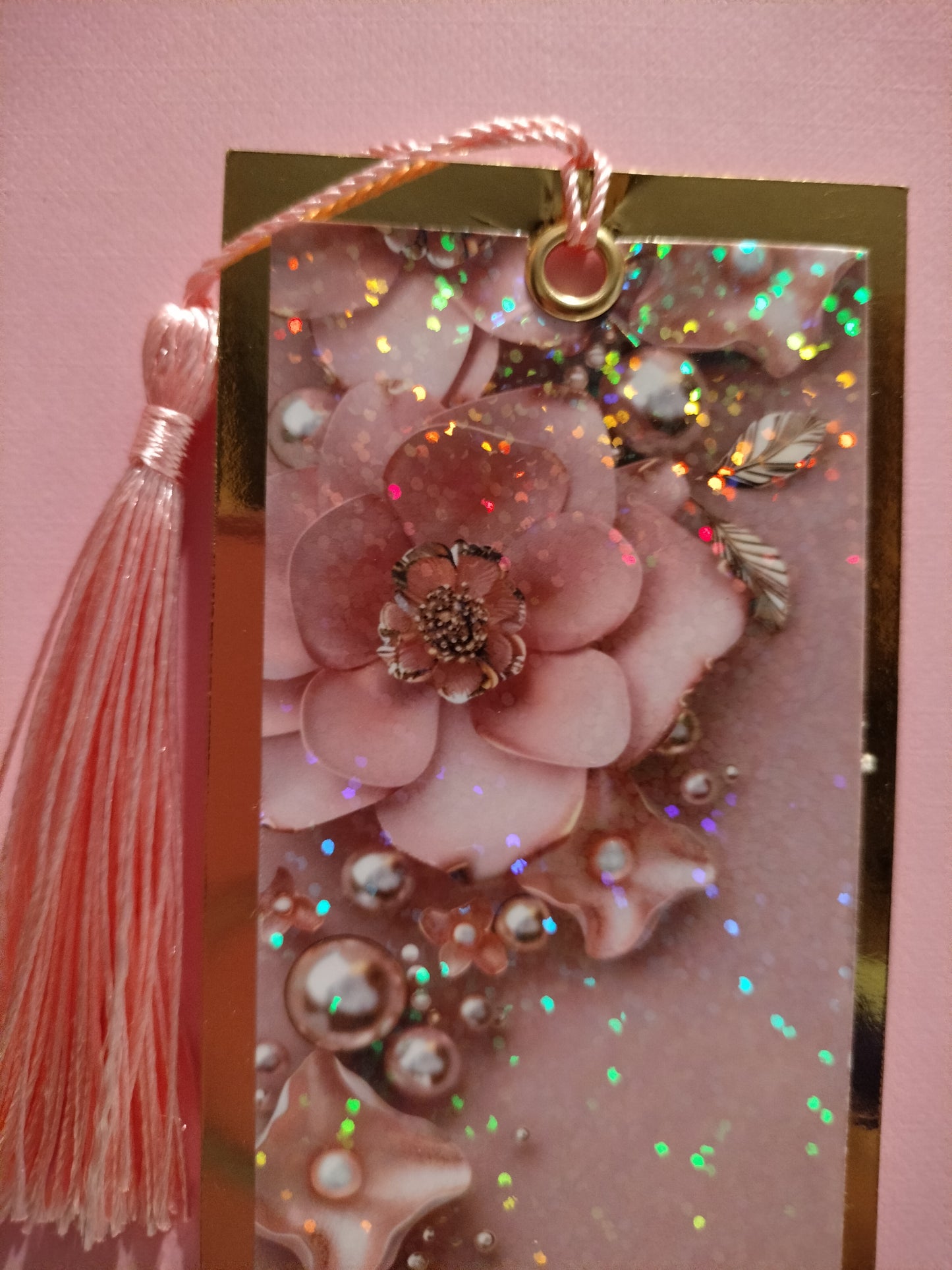 Blush Sparkle Bookmarks (2)