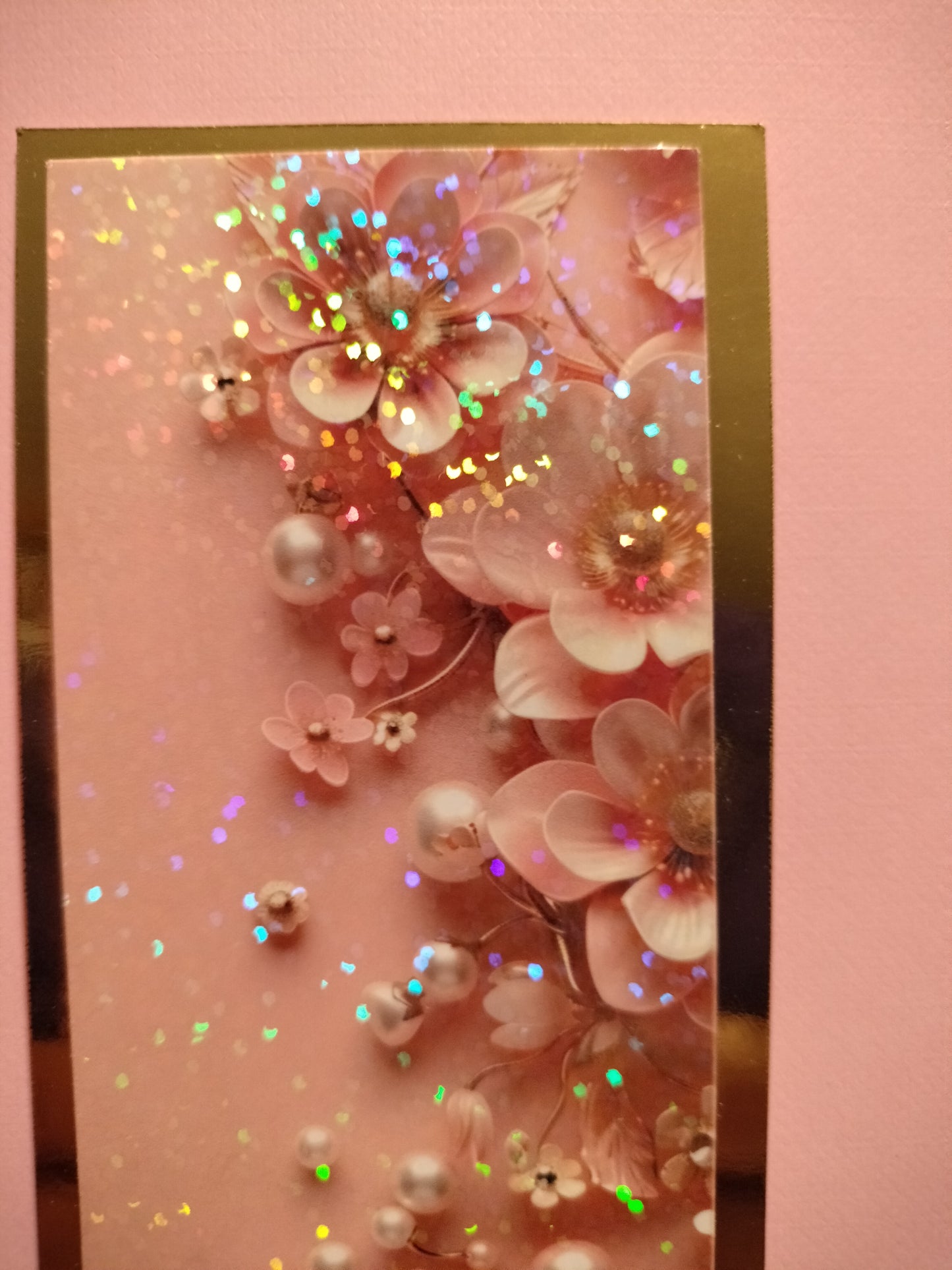 Blush Sparkle Bookmarks (2)