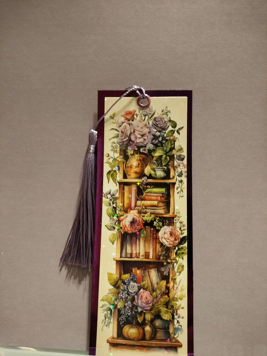 Vintage Bookshelf Bookmarks (2)