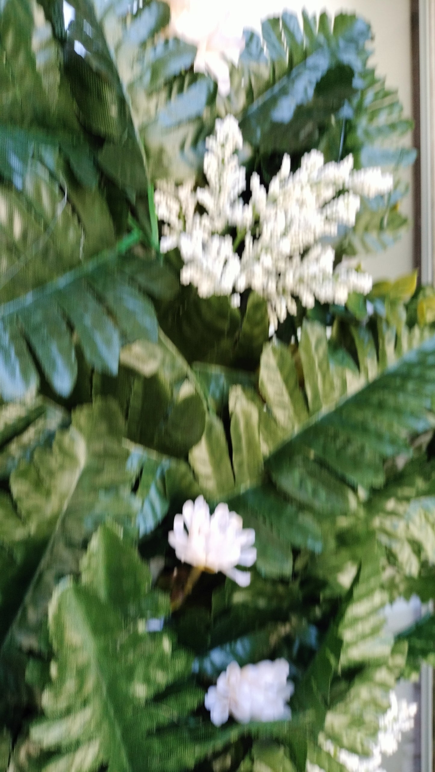 Elegant Green Fern Grapevine Wreath (Custom Order Pete)